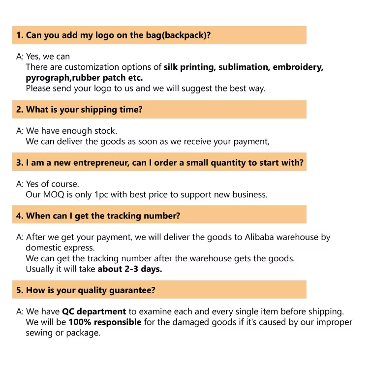 FAQ guide